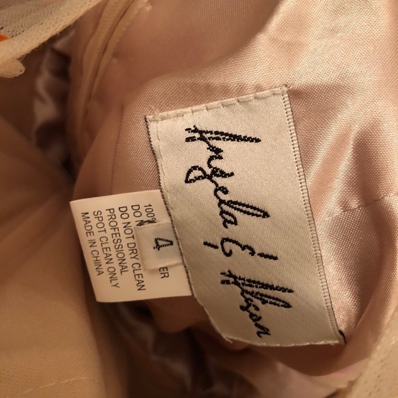 Angela & Alison Short Prom Dress size 4 - Picture 6 of 6